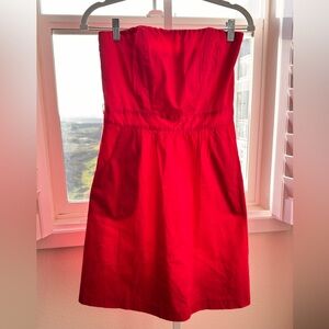 The Limited. Size 8. Red Mini Dress